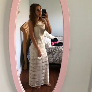 Crochet Halter Dress